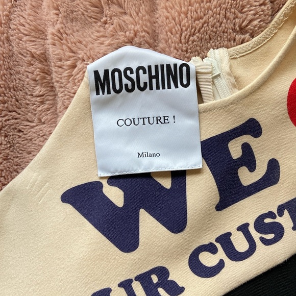 Moschino Couture “We Love Our Customers” Dress - Picture 8 of 10